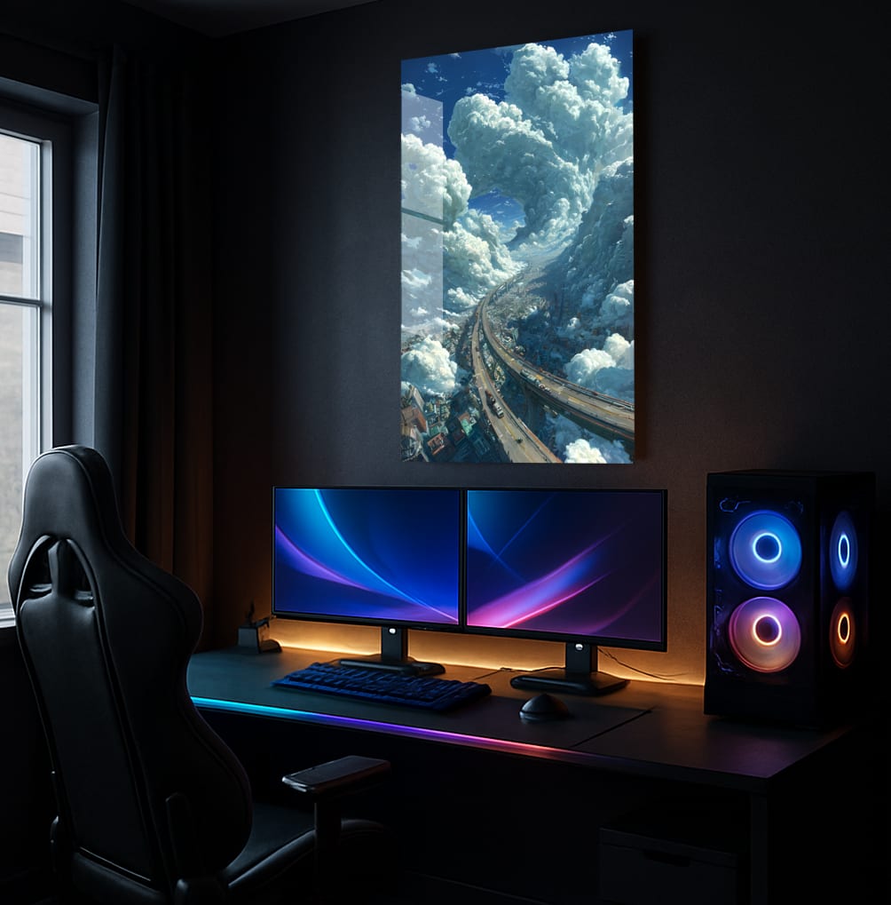 Skybound Urban Vista - Lifestyle Mockup