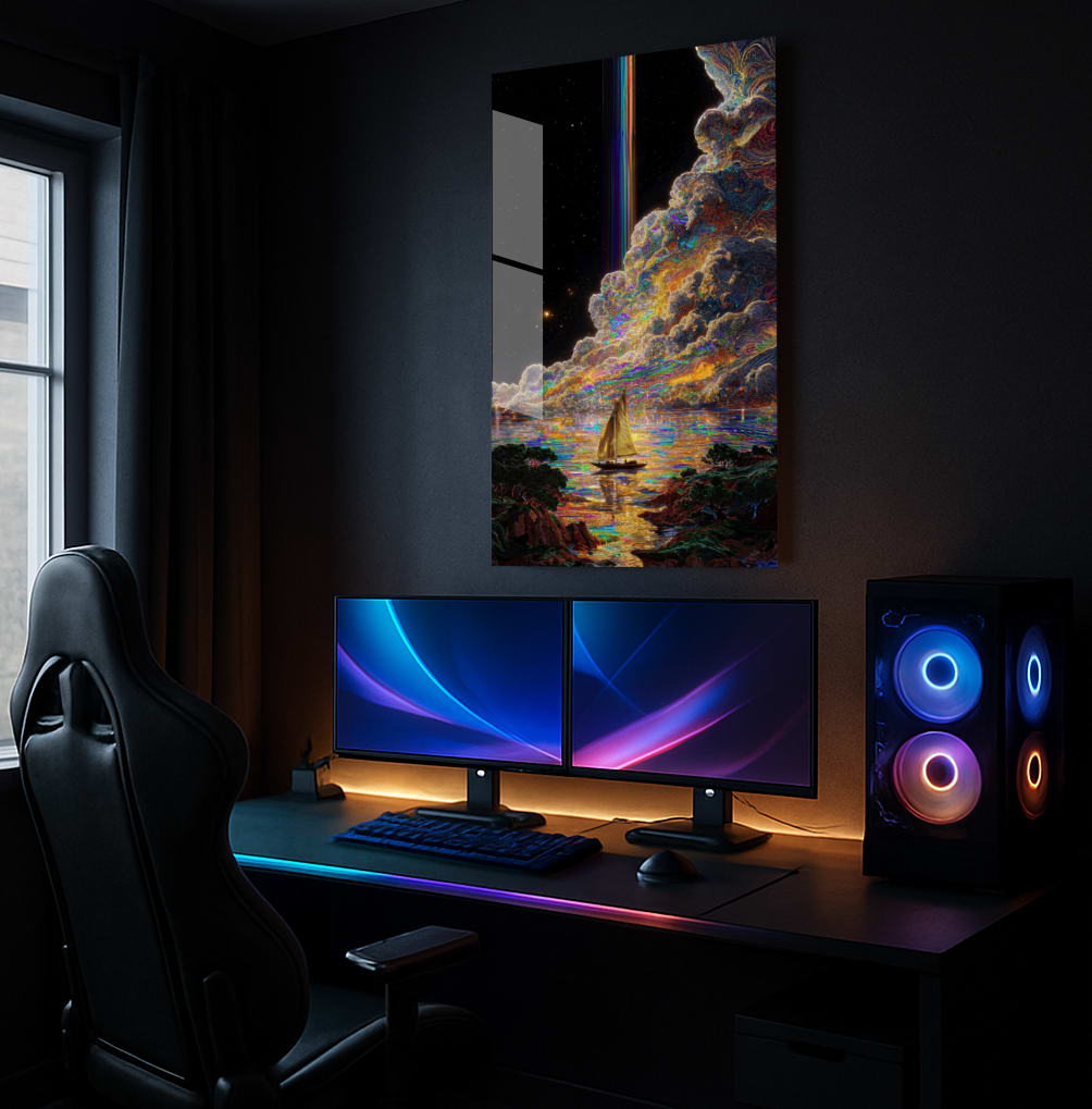 Astral Voyage Night - Showcase Mockup