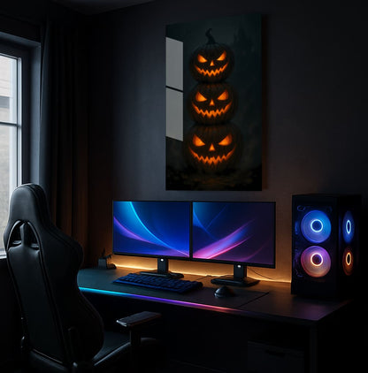 Spooky Stacked Gourds - Lifestyle Mockup