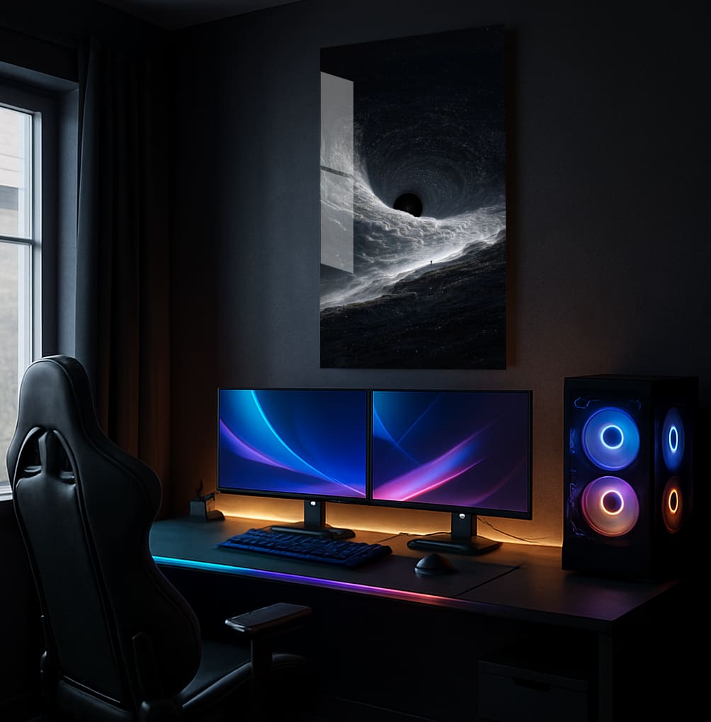 Cosmic Abyss Beckons - Showcase Mockup