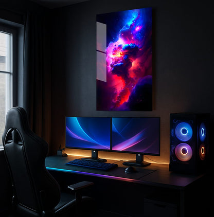 Cosmic Bursting Nebula - Lifestyle Mockup