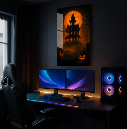 Spooky Haunted Night - Lifestyle Mockup