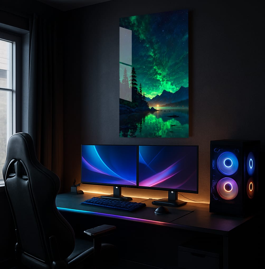 Emerald Night Dream - Lifestyle Mockup