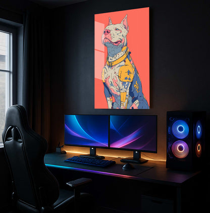 Pitbull -Robo Dog Warrior- - Showcase Mockup