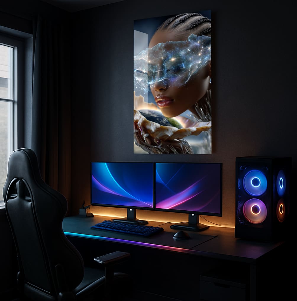 Cosmic Mother Earth - Lifestyle Mockup