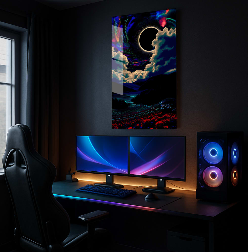 Solar Eclipse Dreams - Lifestyle Mockup