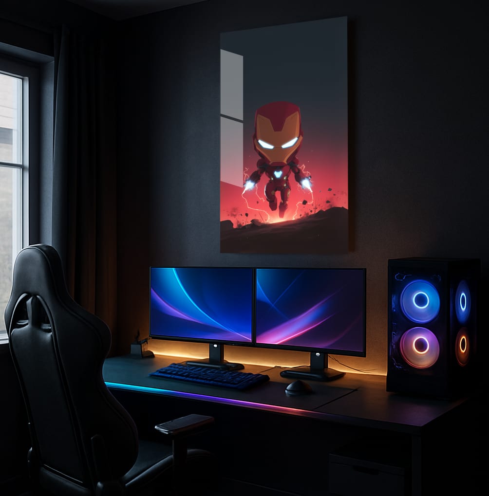 Iron's Might Ascends - Lifestyle Mockup