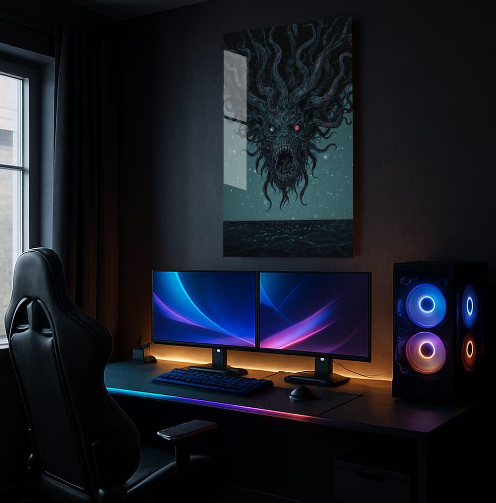 Cosmic Sea Beast - Lifestyle Mockup