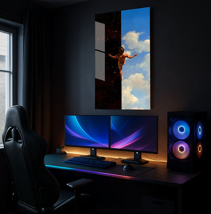 Cosmic Sky Balance - Showcase Mockup