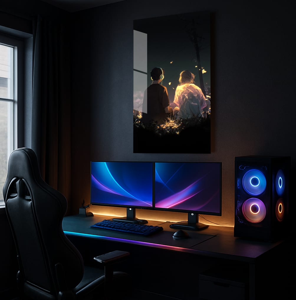 Fiery Inner Turmoil - Showcase Mockup