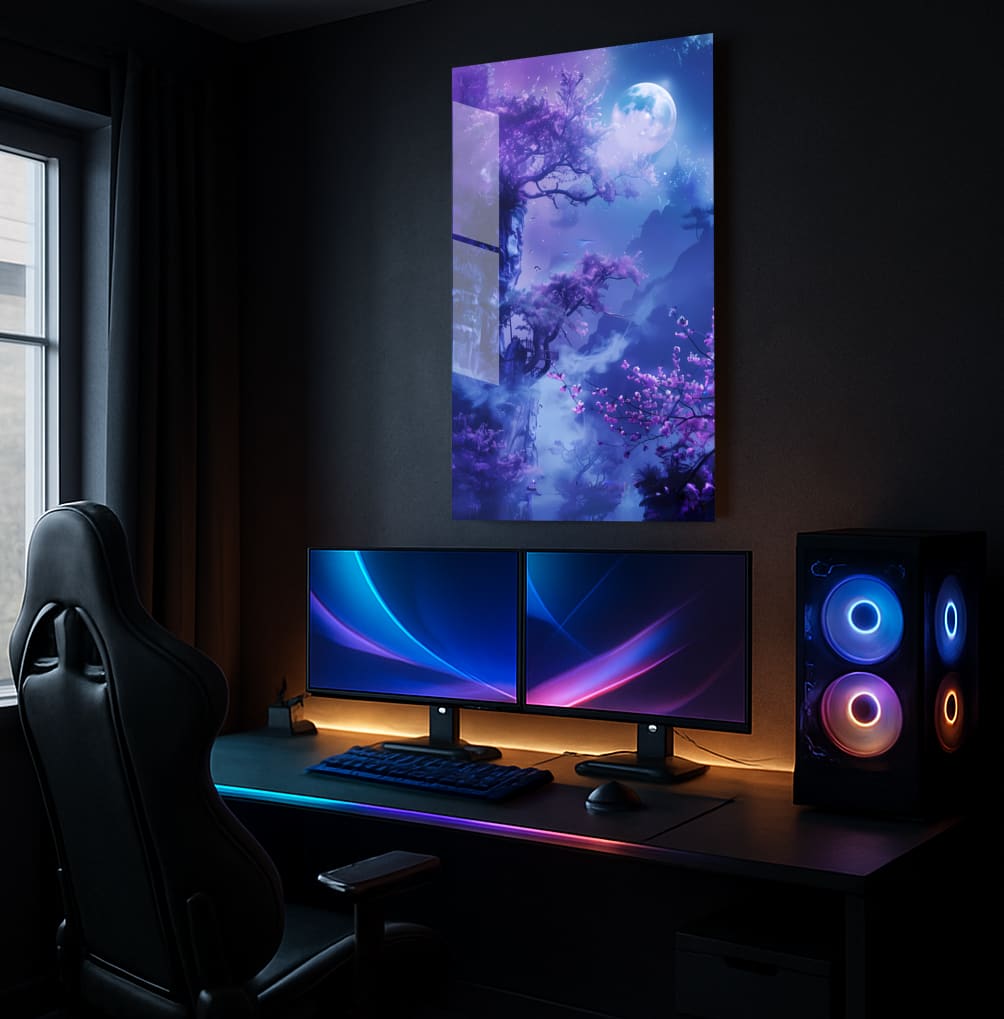 Lunar Bloom Vista - Lifestyle Mockup
