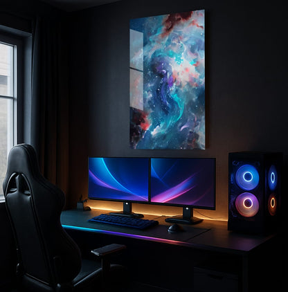 Cosmic Dream Canvas - Lifestyle Mockup