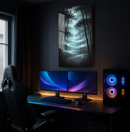 Bamboo Whispering Dreams - Showcase Mockup