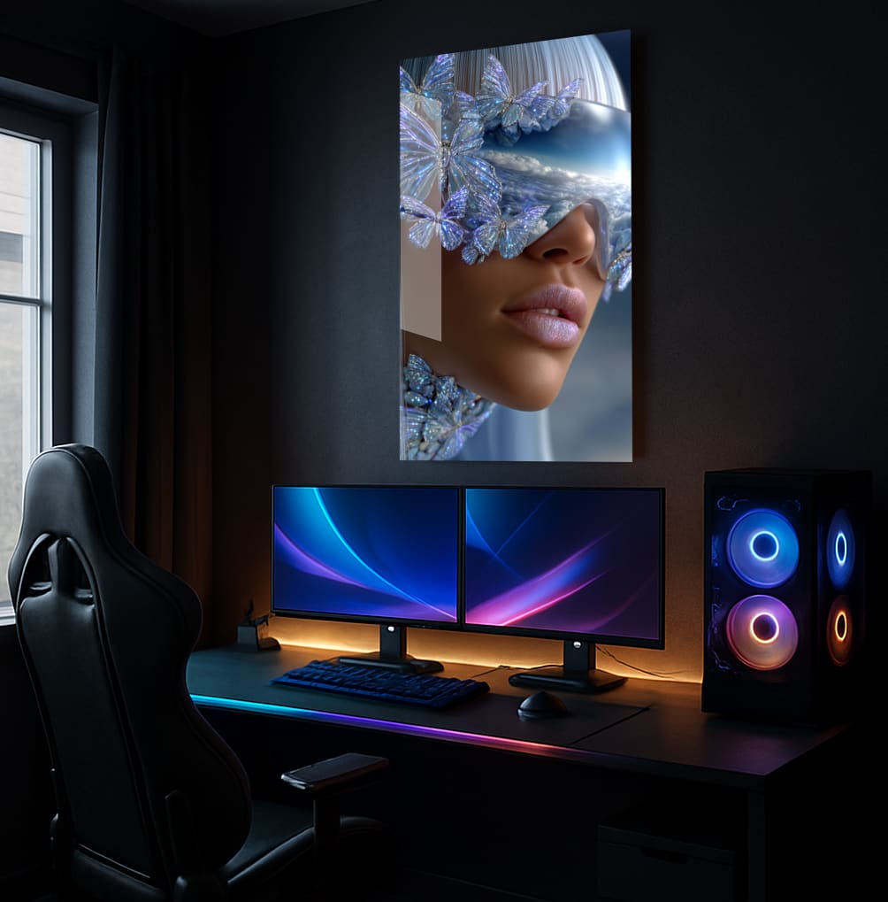 Butterfly Sky Dreams - Lifestyle Mockup