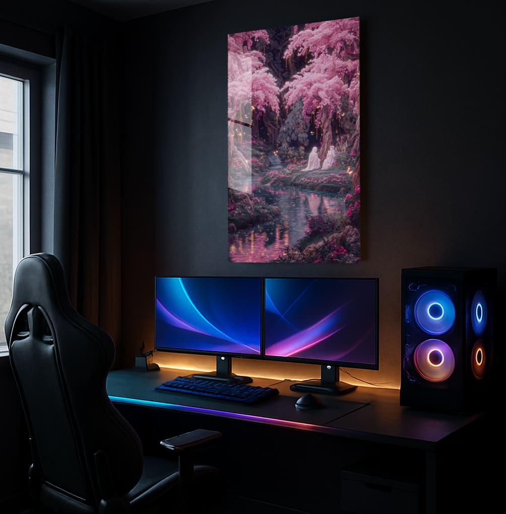 Enchanted Blossom Stream - Showcase Mockup