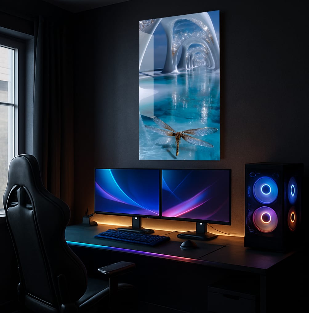 Frozen Dreams Flight - Lifestyle Mockup