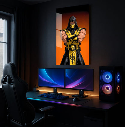 Scorpion mortal kombat - Lifestyle Mockup