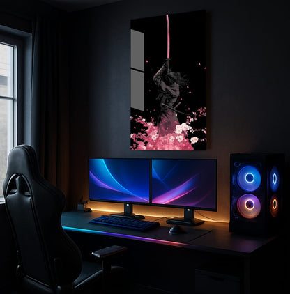 Blossoming Blade Warrior - Showcase Mockup