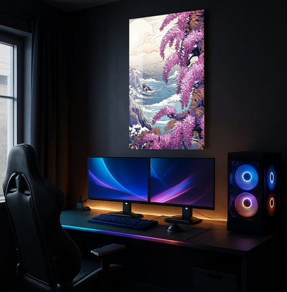 Coastal Wisteria Bloom - Showcase Mockup