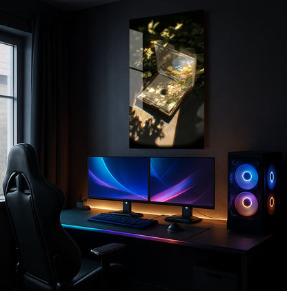 Reflected Floral Beauty - Showcase Mockup