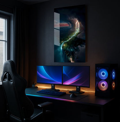 Paradise Waterfalls Dream - Lifestyle Mockup