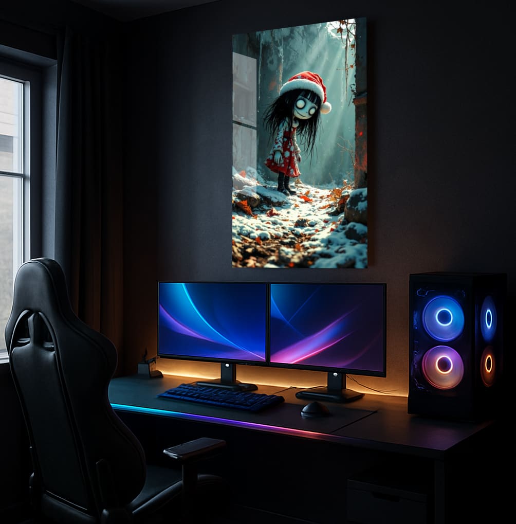 Spooky Christmas Figure - Showcase Mockup