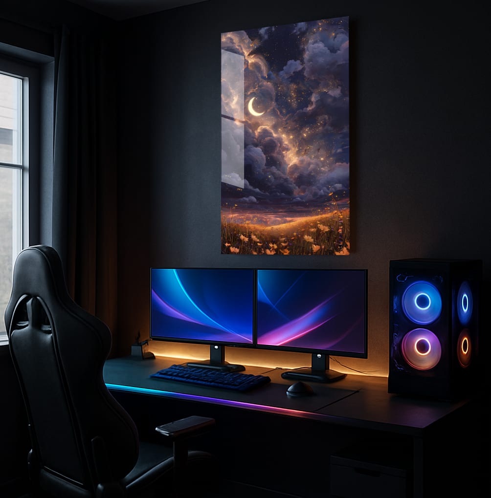 Celestial Fields Dream - Showcase Mockup