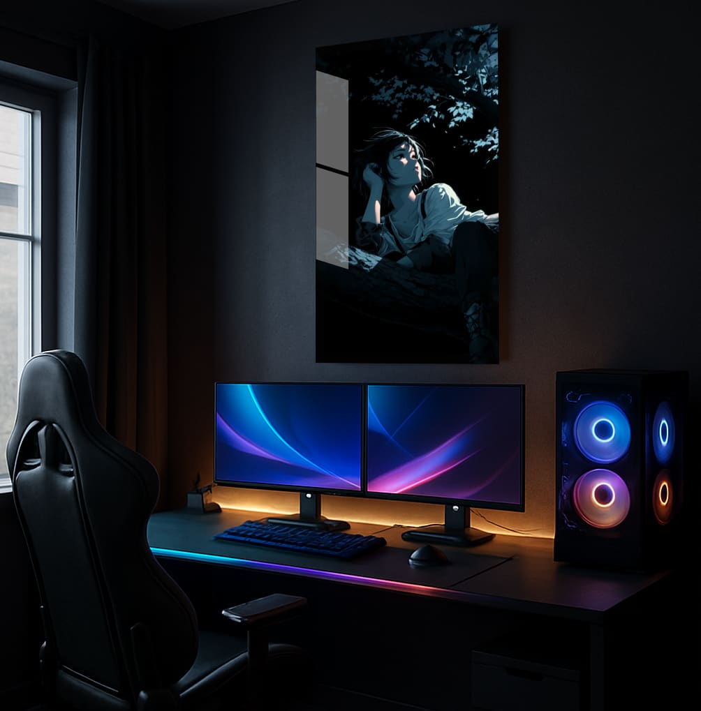 Lunar Gaze Dream - Showcase Mockup