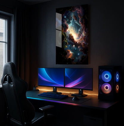 Cosmic Dreamscape Portal - Lifestyle Mockup