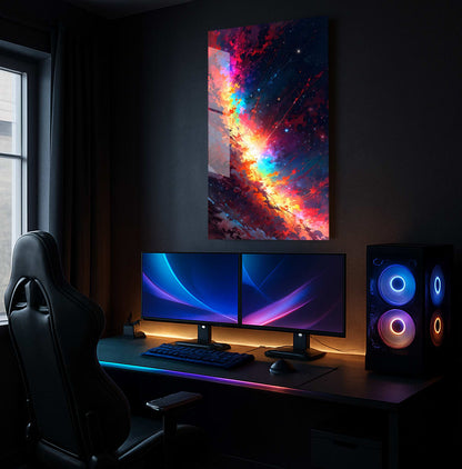 Cosmic Symphony Burst - Lifestyle Mockup