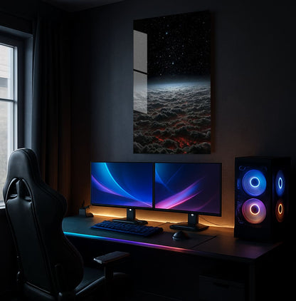 Cosmic Molten Sky - Showcase Mockup