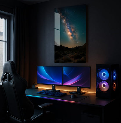 Celestial Desert Vista - Showcase Mockup