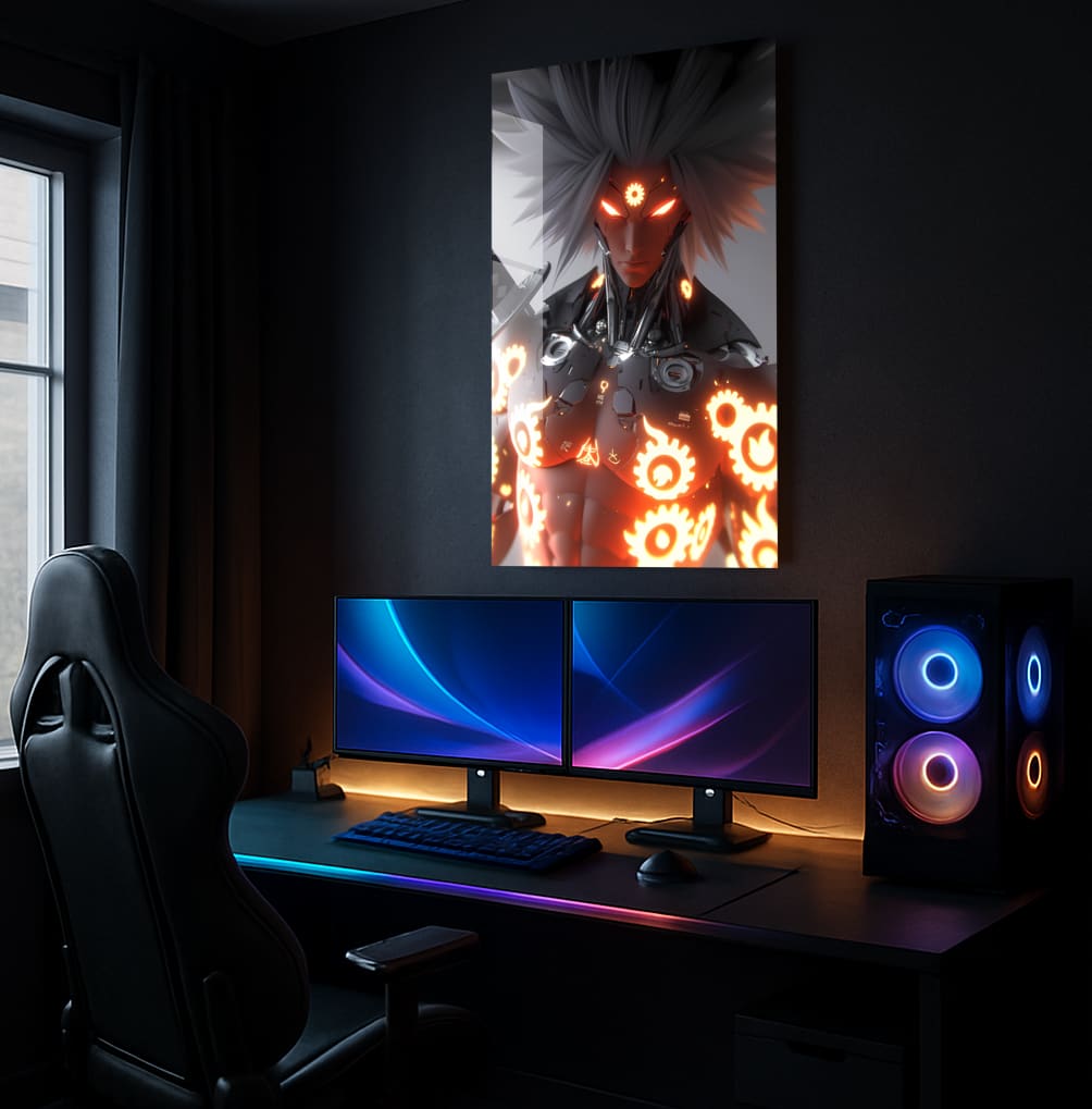 In Flames - Showcase Mockup