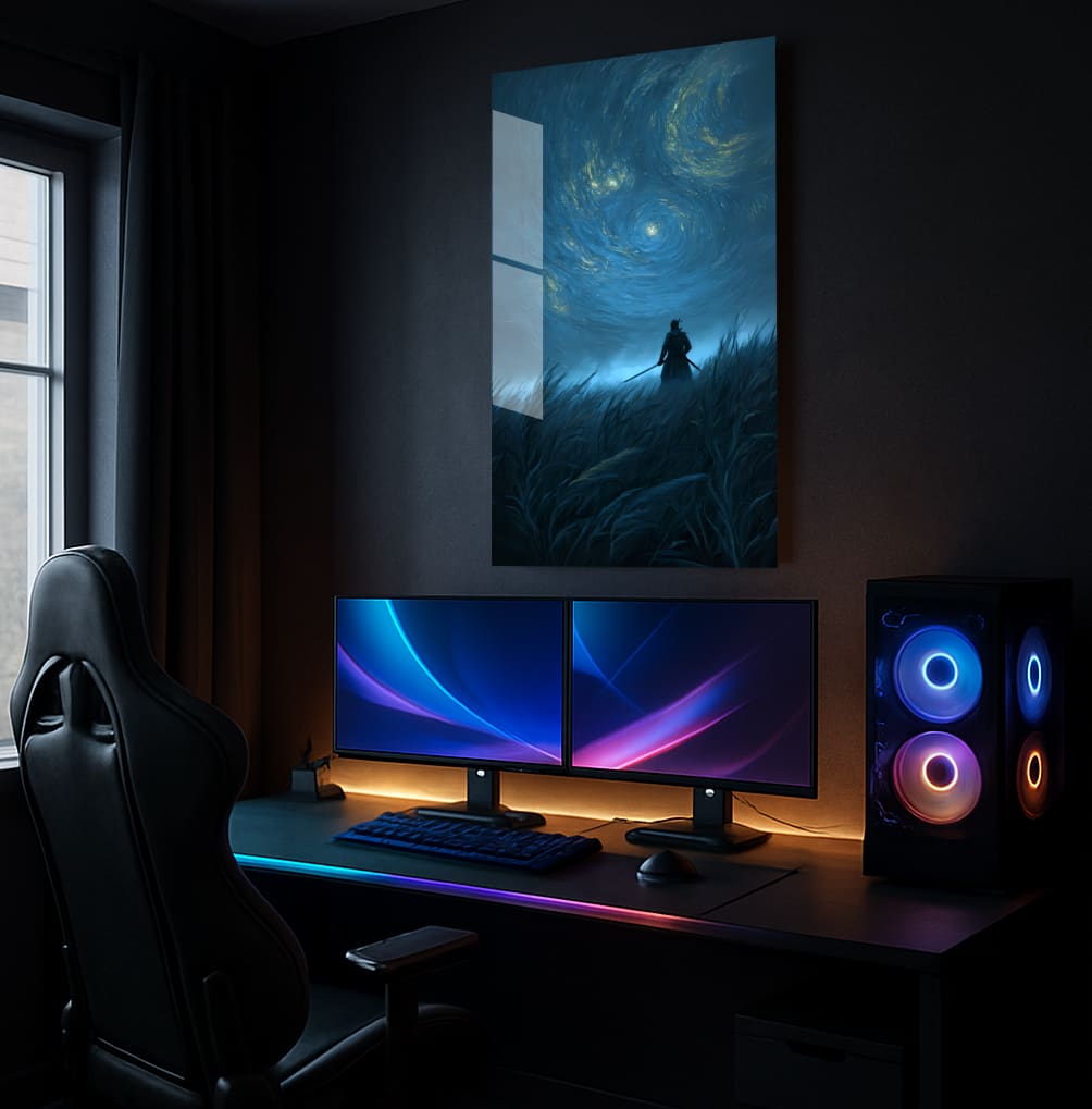 Cosmic Warrior's Journey - Lifestyle Mockup