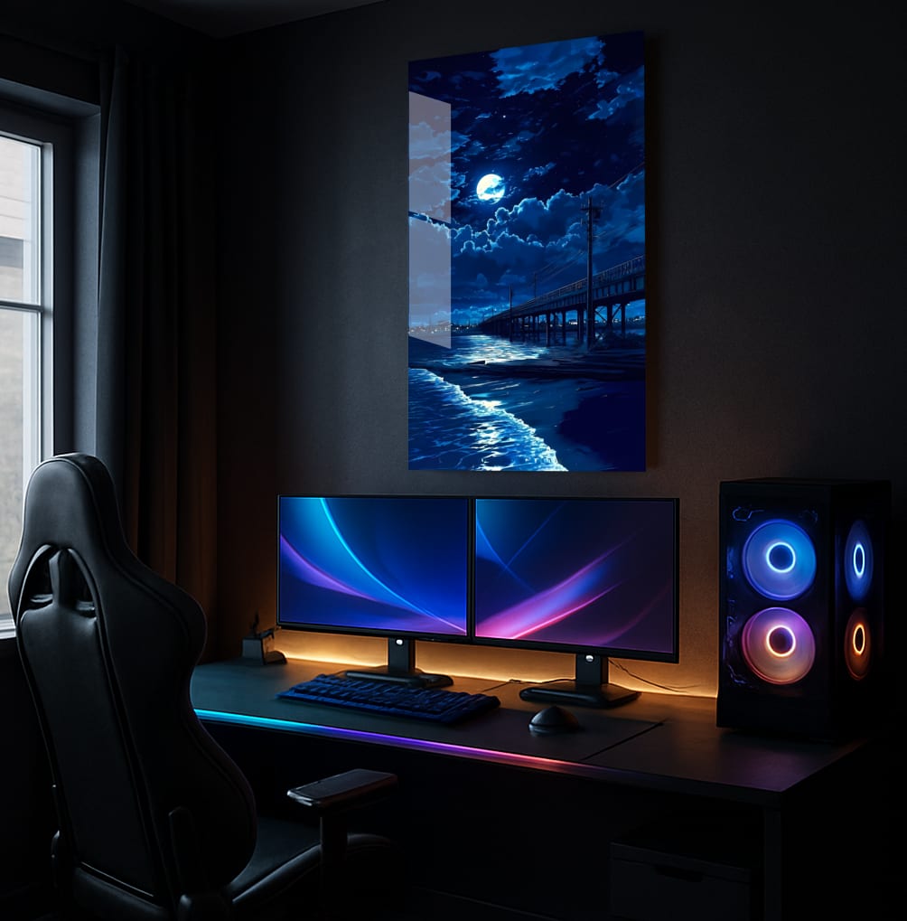 Lunar Bridge Dream - Lifestyle Mockup