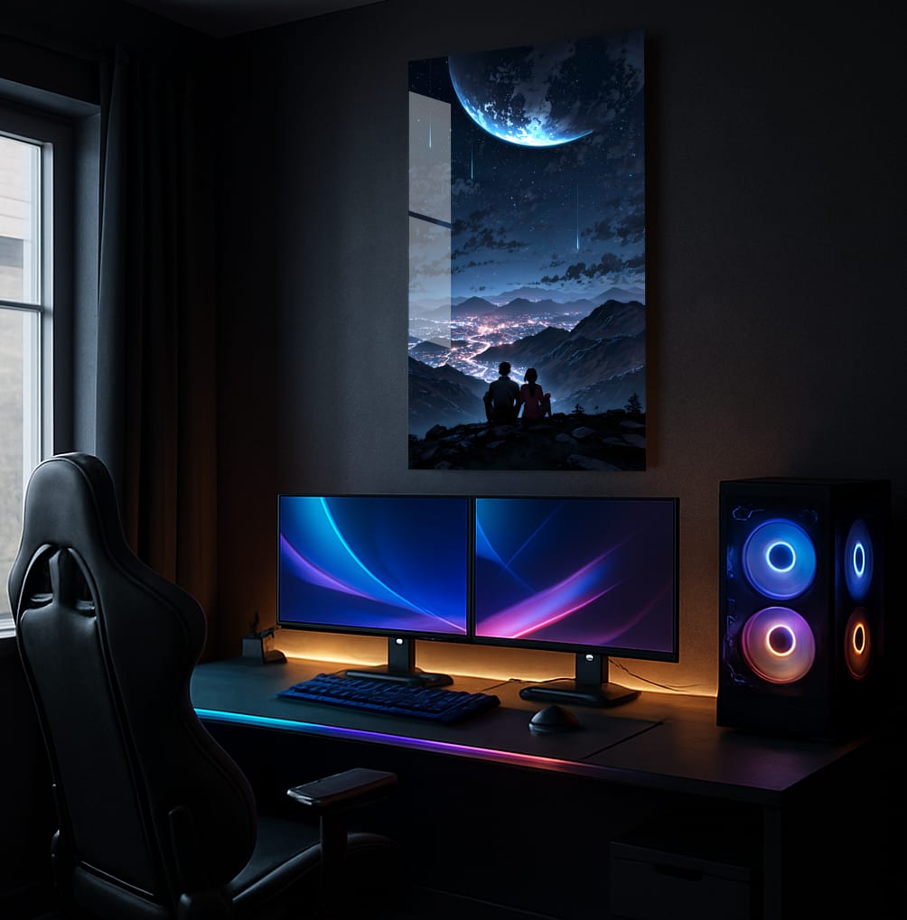 Cosmic Dreamers View - Showcase Mockup