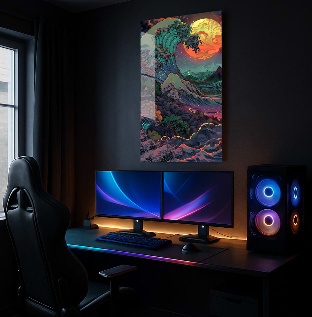 Ethereal Ocean Vision - Lifestyle Mockup