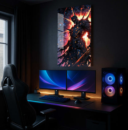Burning Dark Knight - Lifestyle Mockup
