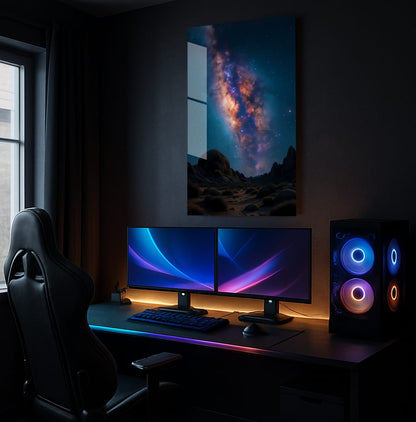 Cosmic Desert Night - Showcase Mockup