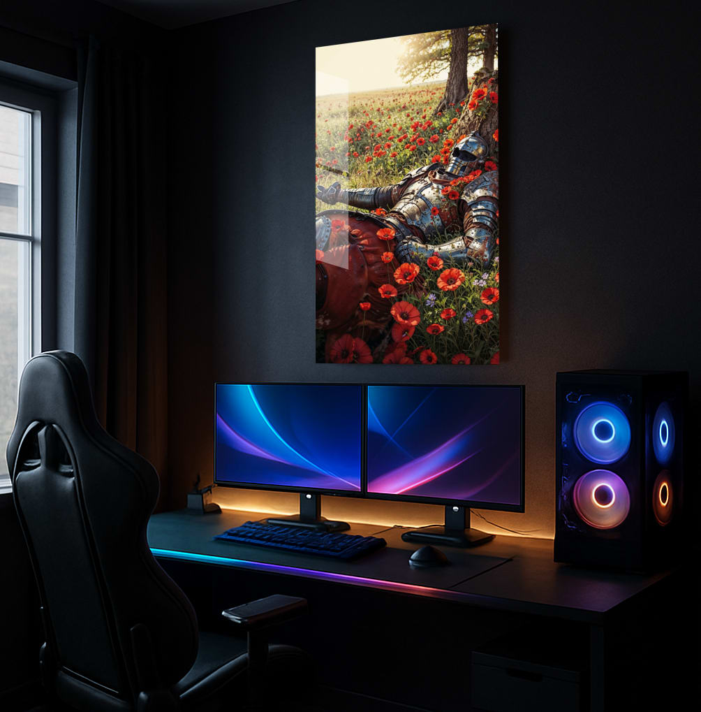 Knight's Poppy Rest - Lifestyle Mockup