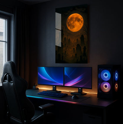 Graveyard Moon Glow - Lifestyle Mockup