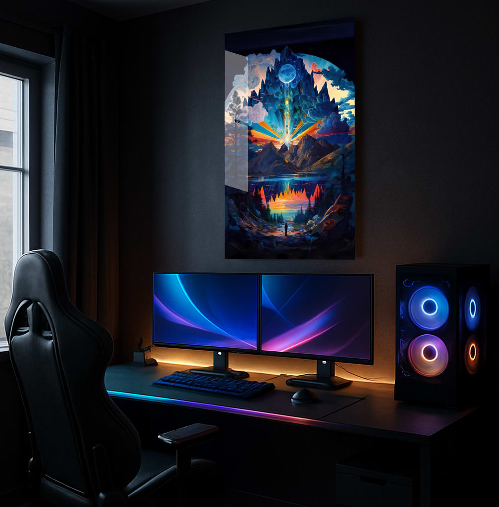 Enchanted Mountain Journey - Lifestyle Mockup