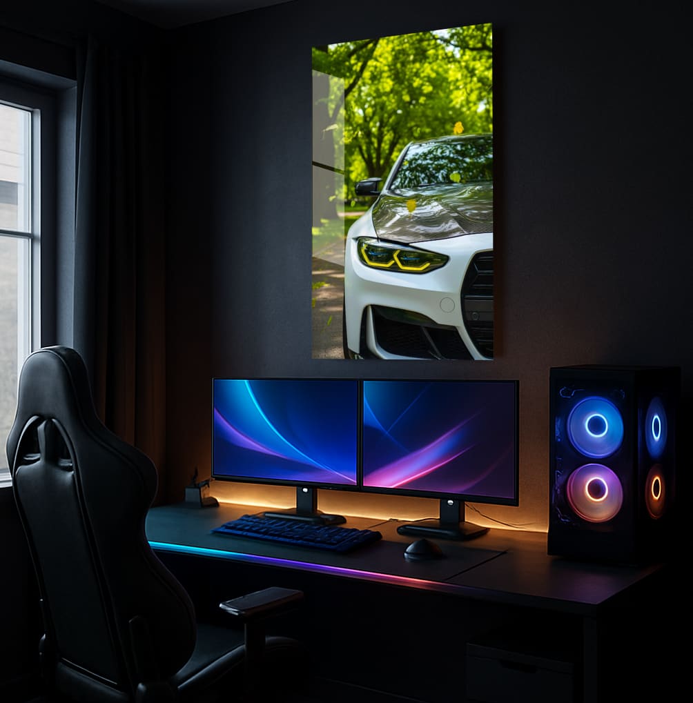 Carbon Hood Serenity - Showcase Mockup