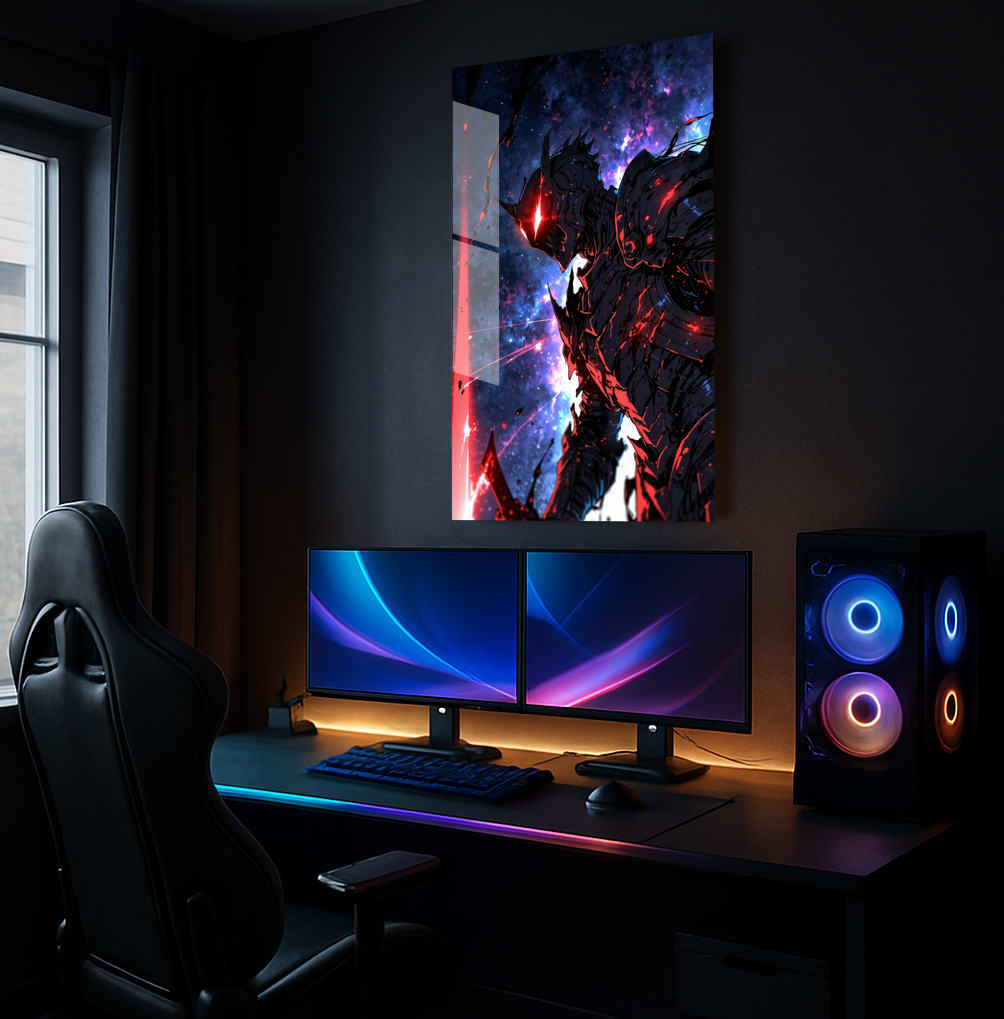 Dark Space Warrior - Lifestyle Mockup