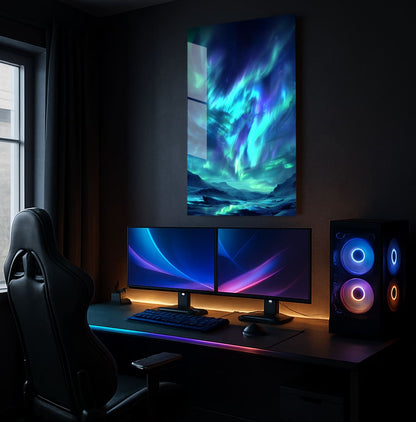 Celestial Arctic Lights - Lifestyle Mockup