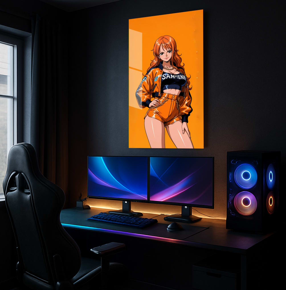 Stylish Anime Nami - Lifestyle Mockup