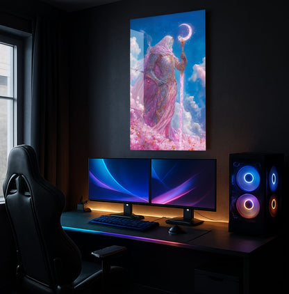 Celestial Moon Guardian - Showcase Mockup