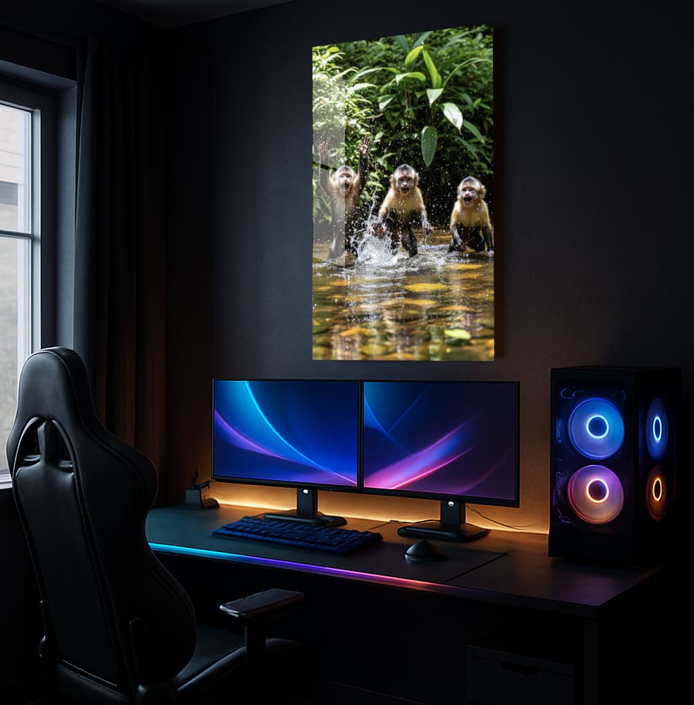 Monkey River Frolic - Lifestyle Mockup