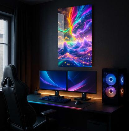 Cosmic Color Flow - Lifestyle Mockup