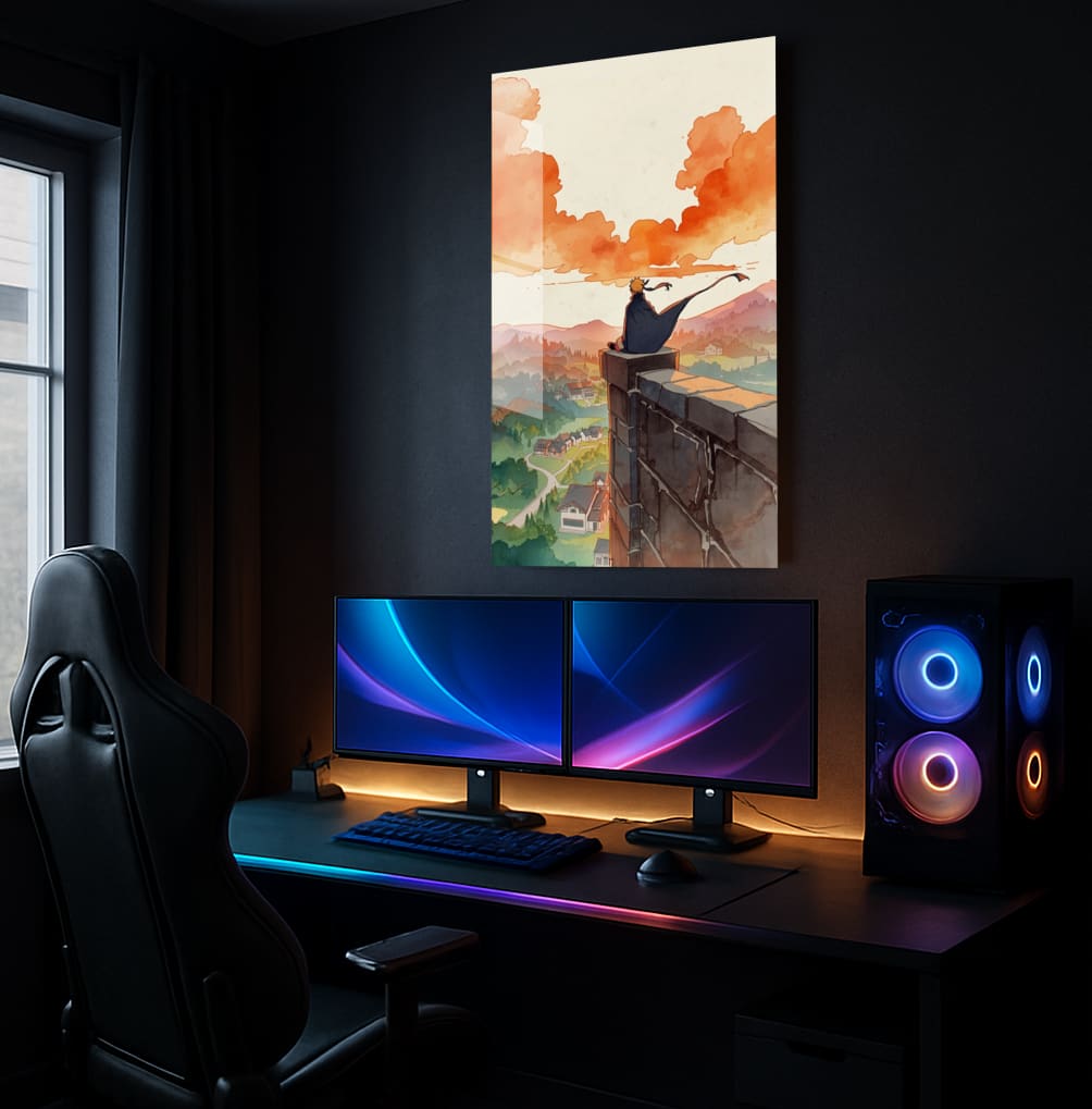 Naruto's Horizon View - Showcase Mockup